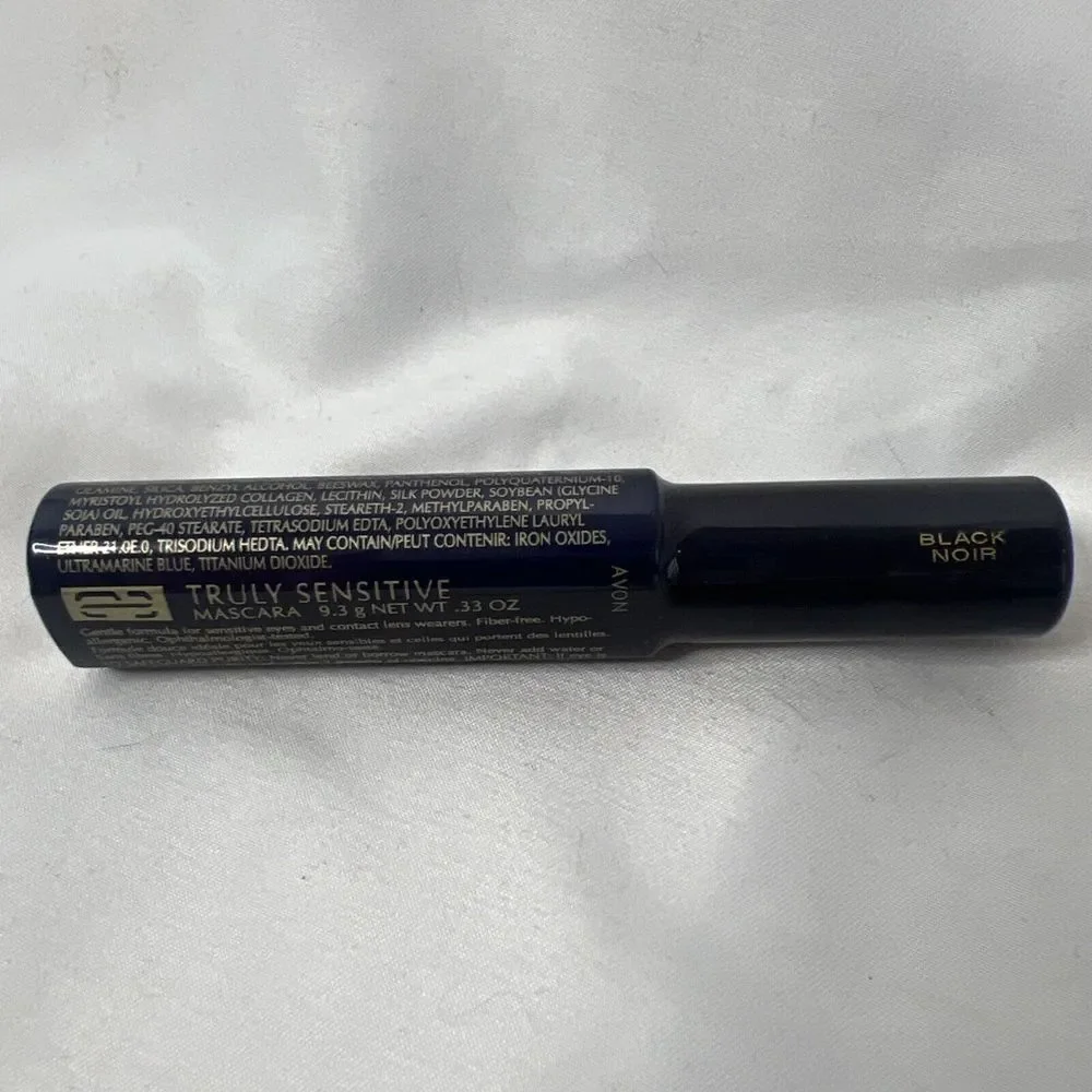 Avon Truly Sensitive Mascara Black‎ Noir .33 Oz SEALED